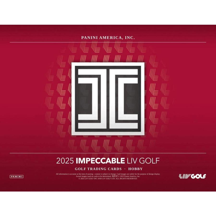 GOLF 2025 PANINI IMPECCABLE LIV GOLF HOBBY[1ボックス] |  | 01