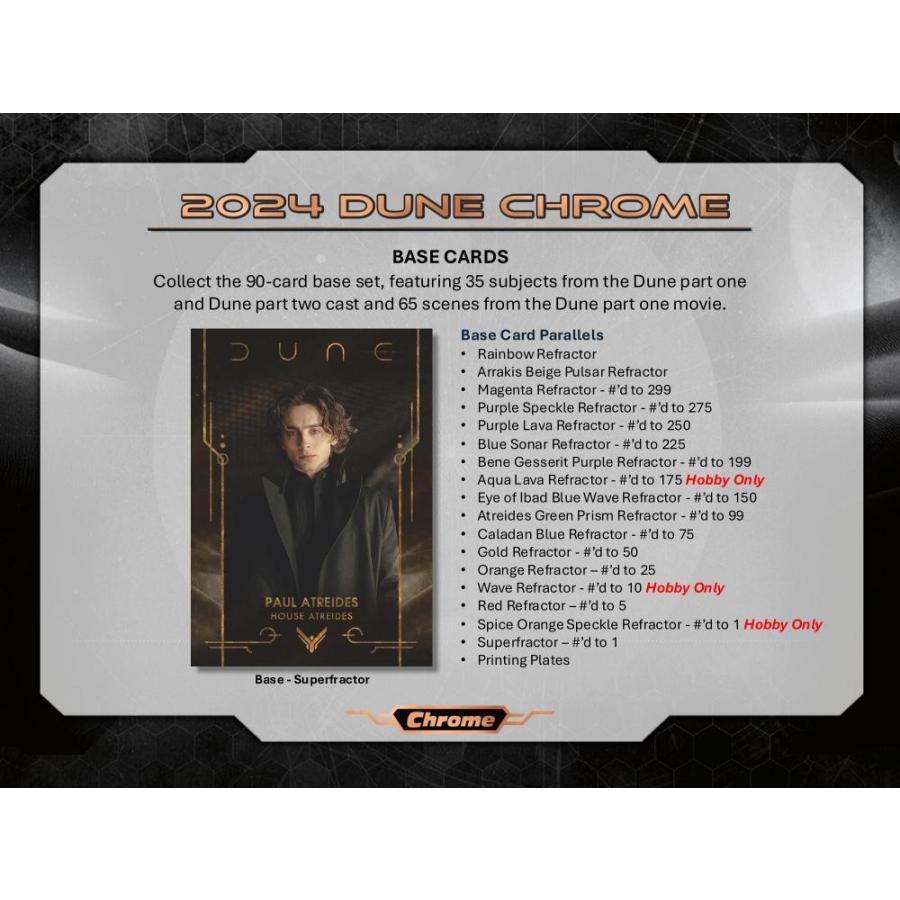 2024 TOPPS DUNE CHROME HOBBY | 2024 トップス デューン クローム ホビー[1ボックス] |  | 02