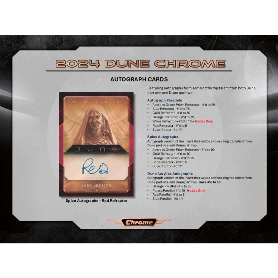 2024 TOPPS DUNE CHROME HOBBY[1ボックス] |  | 05