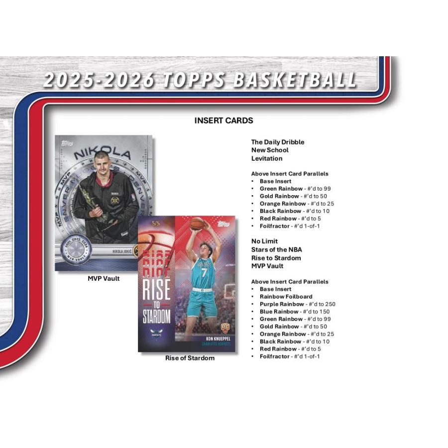 NBA 2025-26 TOPPS FLAGSHIP HOBBY[1ボックス] |  | 03