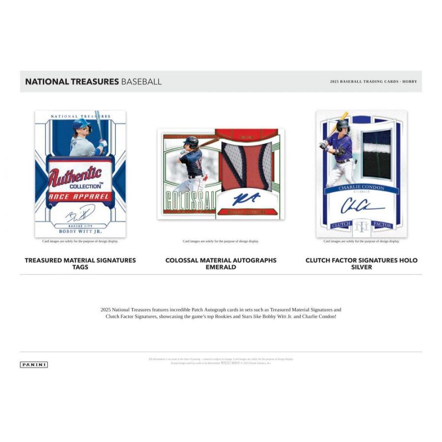 MLB 2025 PANINI NATIONAL TREASURES[1ボックス] |  | 02