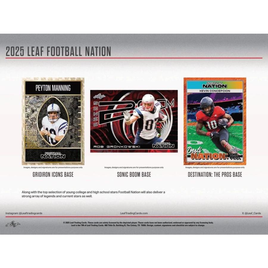 NFL 2025 LEAF NATION HOBBY[1ボックス] |  | 02