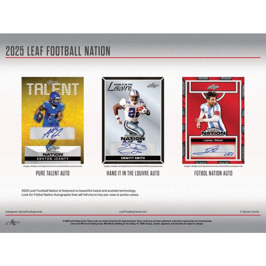 NFL 2025 LEAF NATION JUMBO[1ボックス] |  | 03