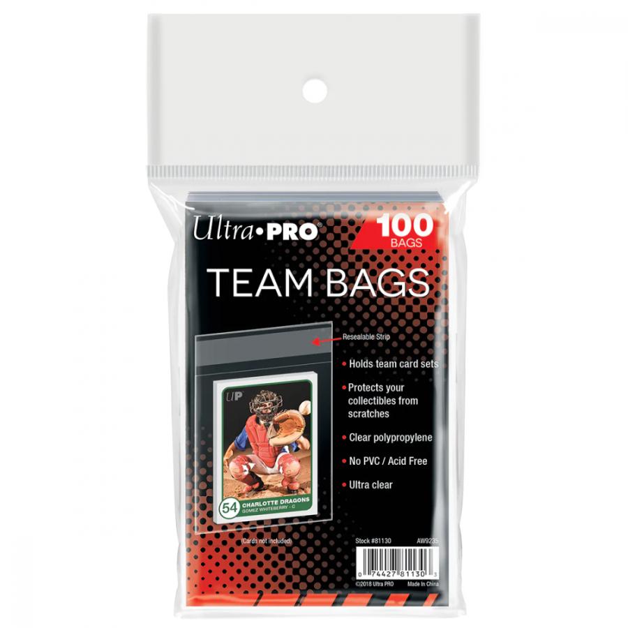 Ultra・PRO シール式クリアパック チームバッグ[100枚入り][1個] | 