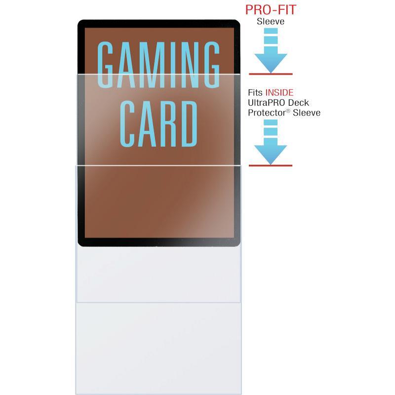 Ultra・PRO 通常サイズカード用 インナースリーブ PRO-FIT(縦入れ式)[100枚入り][1個] |  | 01