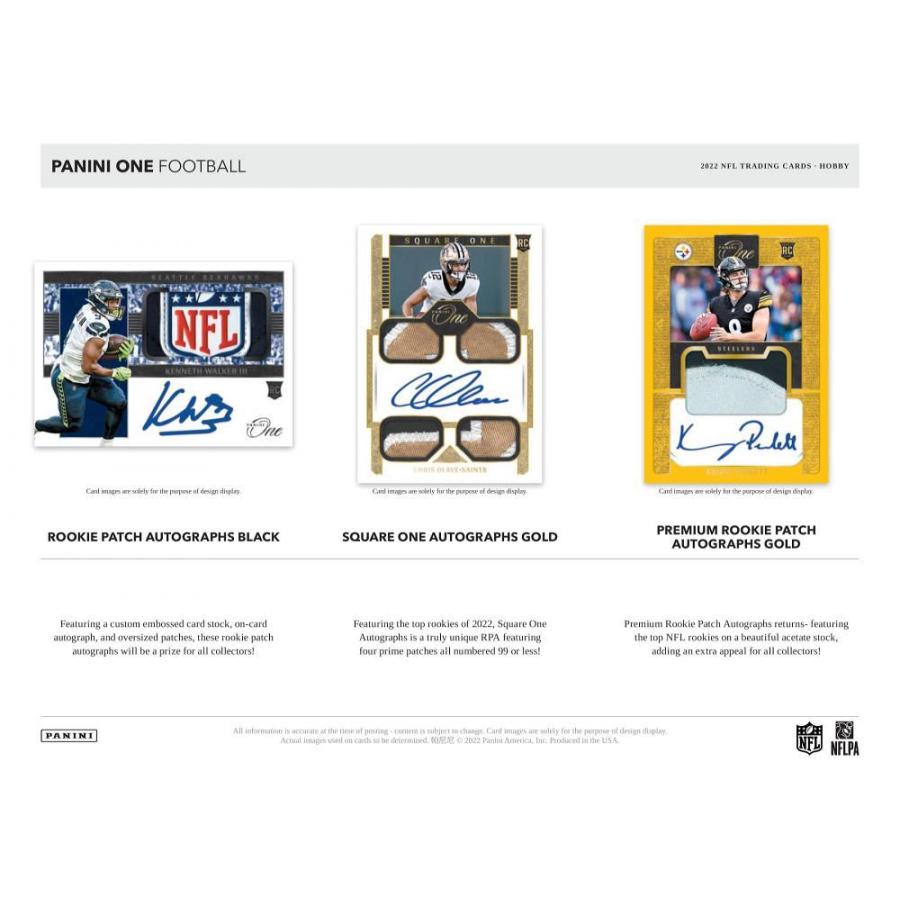NFL 2022 PANINI ONE FOOTBALL HOBBY[1個] |  | 02