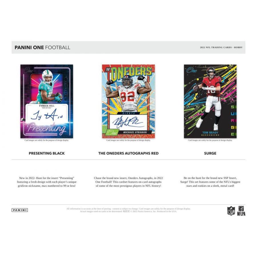 NFL 2022 PANINI ONE FOOTBALL HOBBY[1個] |  | 04