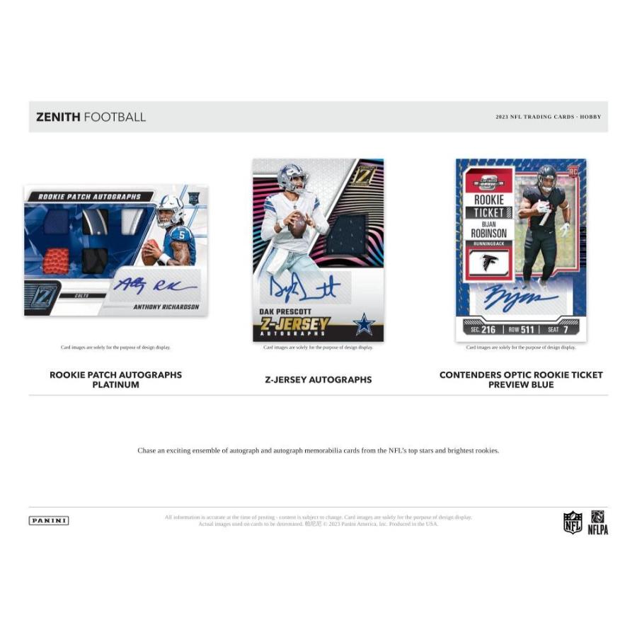 NFL 2023 PANINI ZENITH HOBBY[1個] |  | 03