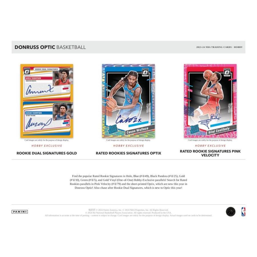 NBA 2023-24 PANINI DONRUSS OPTIC HOBBY[1個] |  | 02