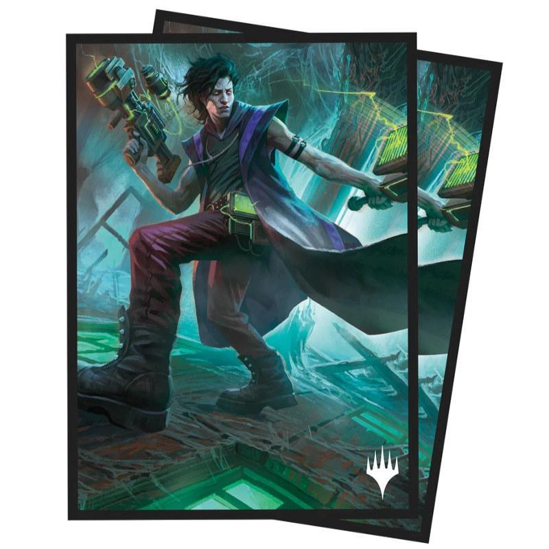 【返品・交換不可】Ultra・PRO MTG[Duskmourn (英題)]デッキプロテクタースリーブ/身勝手な日和見主義者、ウィンター(Winter, Cynical Opportuni…[1個] | 