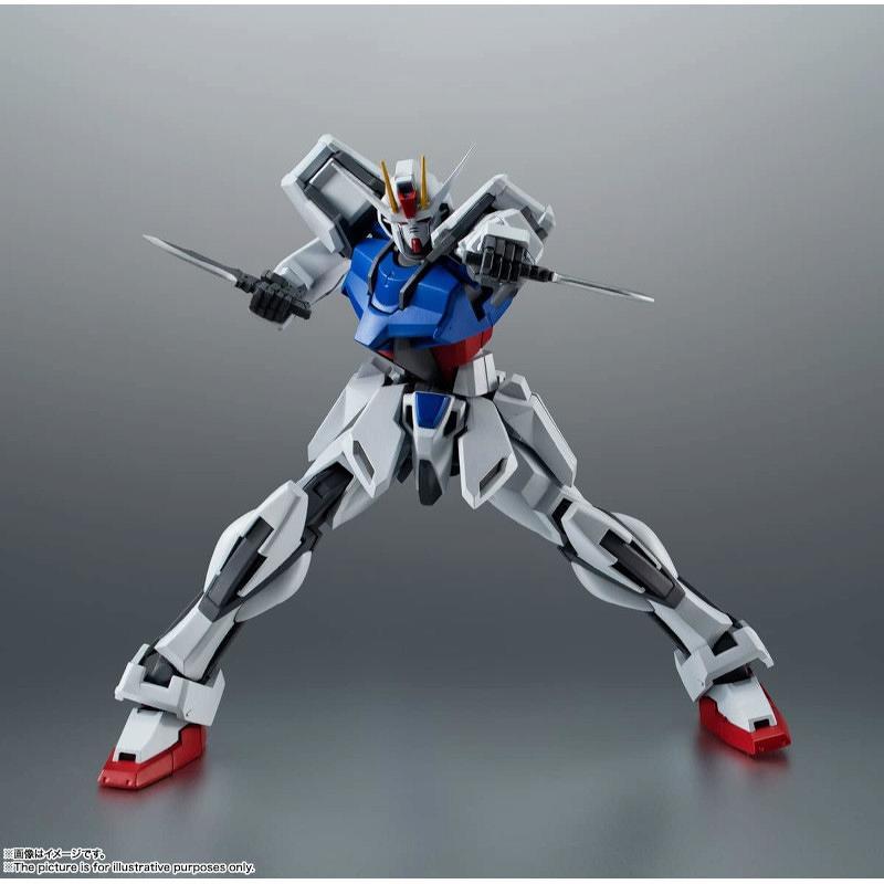 【ROBOT魂】《SIDE MS》GAT-X105 ストライクガンダム ver. A.N.I.M.E. [2024年6月再販]『機動戦士ガンダムSEED』新品 塗装済み可動フィギュア[1個] |  | 02