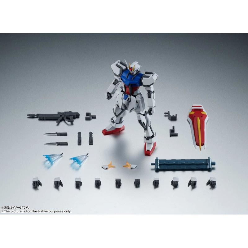 【ROBOT魂】《SIDE MS》GAT-X105 ストライクガンダム ver. A.N.I.M.E. [2024年6月再販]『機動戦士ガンダムSEED』新品 塗装済み可動フィギュア[1個] |  | 05