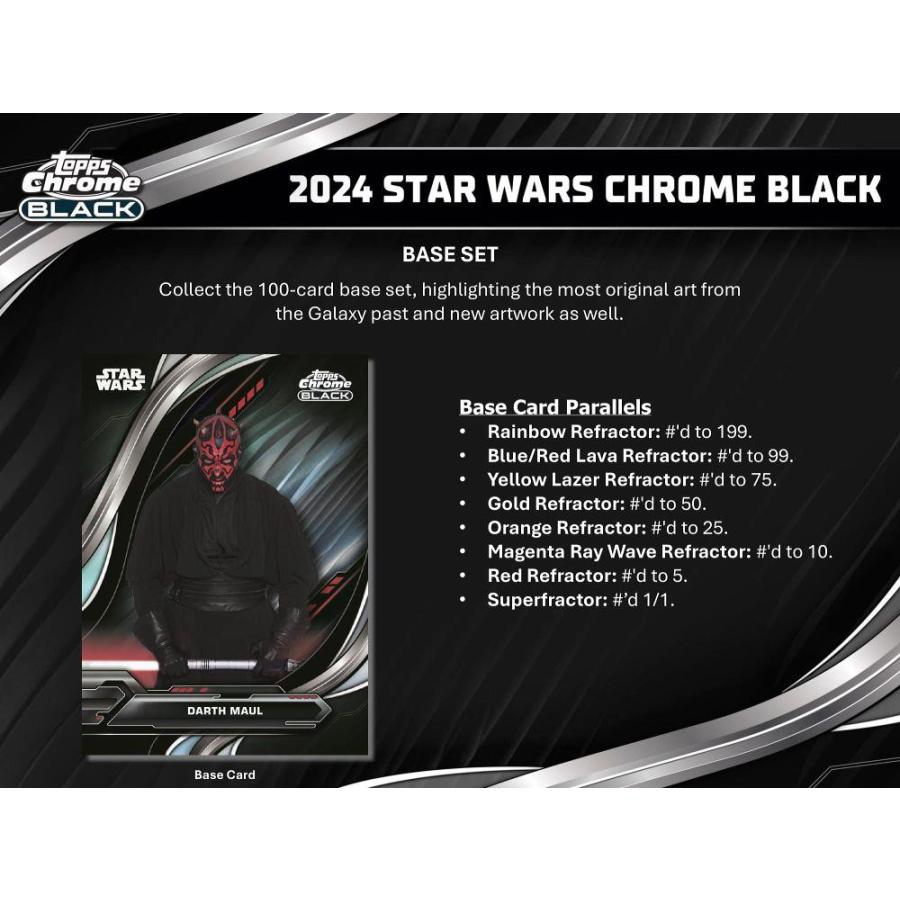 2024 TOPPS STAR WARS CHROME BLACK HOBBY[1個] |  | 02