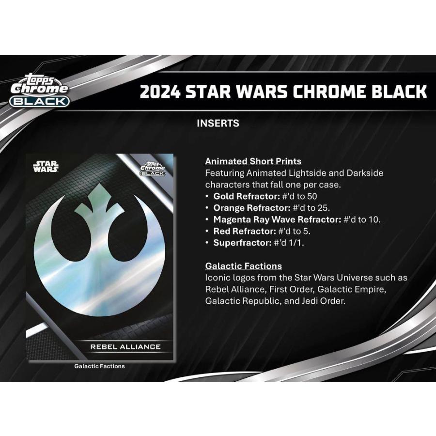 2024 TOPPS STAR WARS CHROME BLACK HOBBY[1個] |  | 04