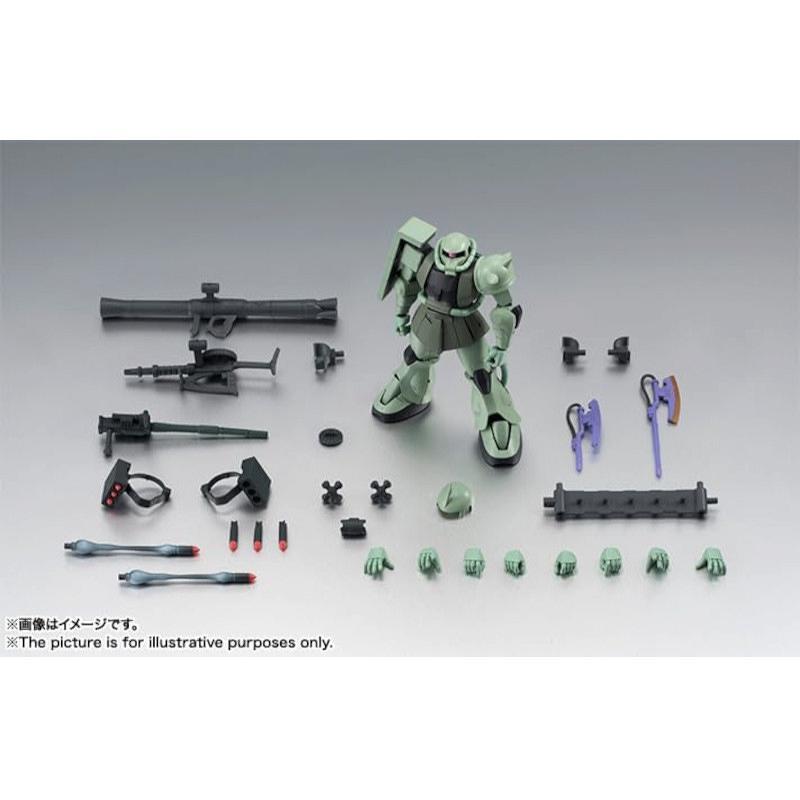 【ROBOT魂】《SIDE MS》MS-06 量産型ザク ver. A.N.I.M.E. [2025年3月再販]『機動戦士ガンダム』新品 塗装済み可動フィギュア[1個] |  | 05