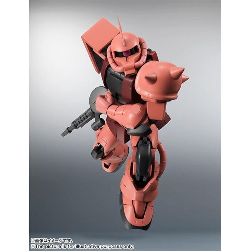【ROBOT魂】《SIDE MS》MS-06S シャア専用ザク ver. A.N.I.M.E. [2025年3月再販]『機動戦士ガンダム』新品 塗装済み可動フィギュア[1個] |  | 02