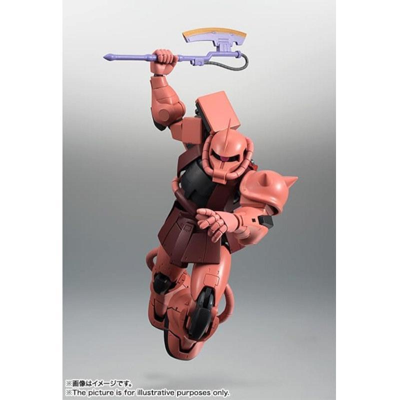 【ROBOT魂】《SIDE MS》MS-06S シャア専用ザク ver. A.N.I.M.E. [2025年3月再販]『機動戦士ガンダム』新品 塗装済み可動フィギュア[1個] |  | 03