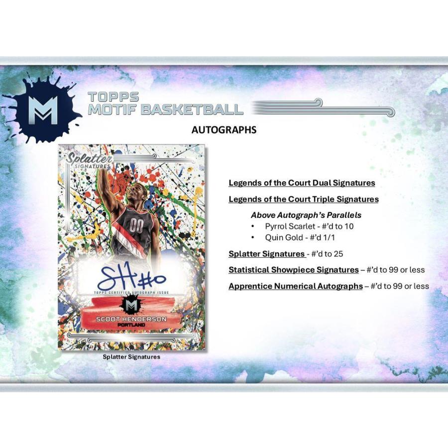 NBA 2023-24 TOPPS MOTIF HOBBY[1個] |  | 04