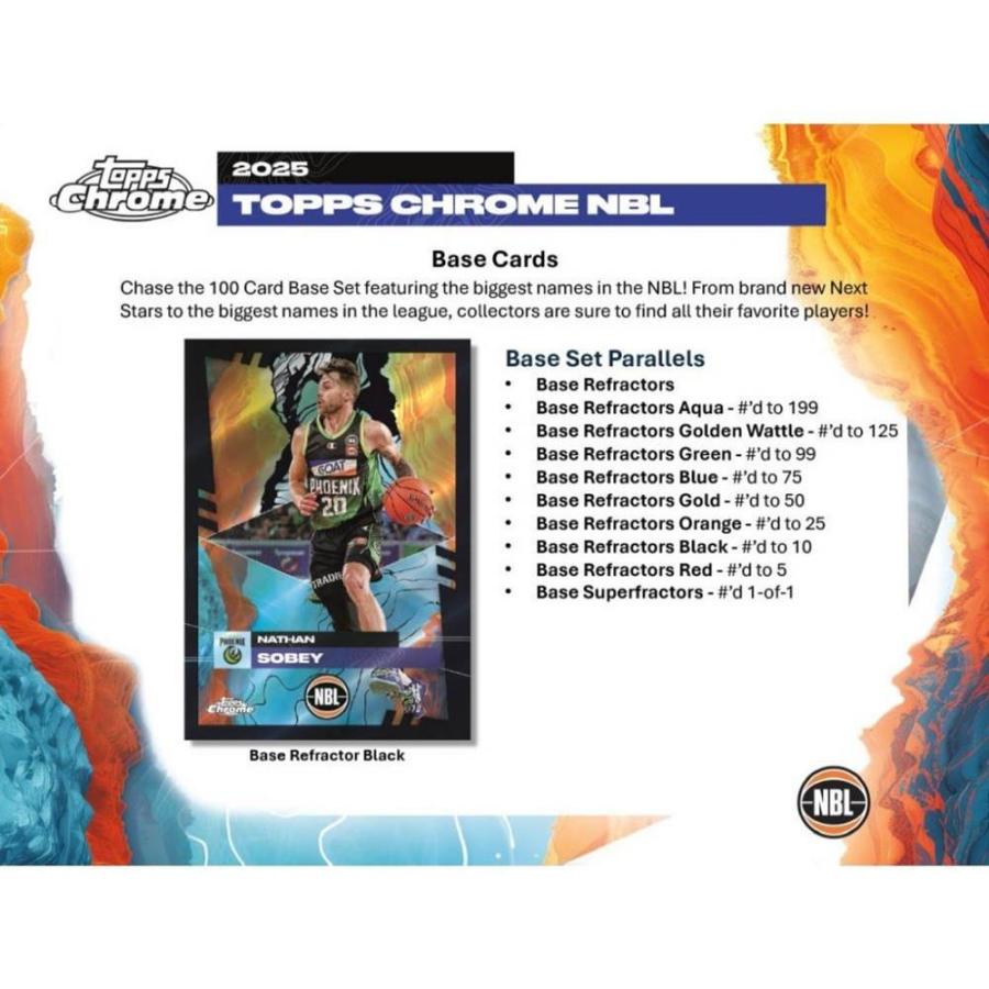 NBL 2024-25 TOPPS CHROME NBL HOBBY | 2024-25 トップス クローム ナショナル・バスケットボール・リーグ ホビー[1個] |  | 02