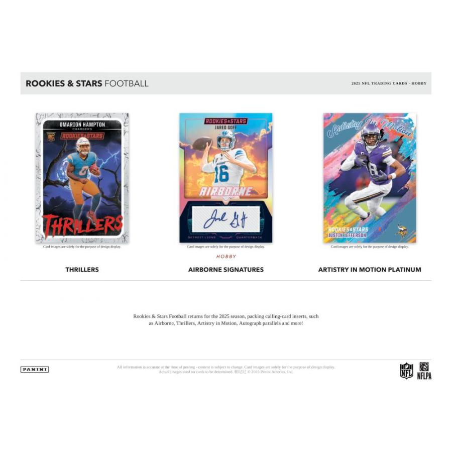 NFL 2025 PANINI ROOKIES & STARS HOBBY[1ボックス] |  | 03
