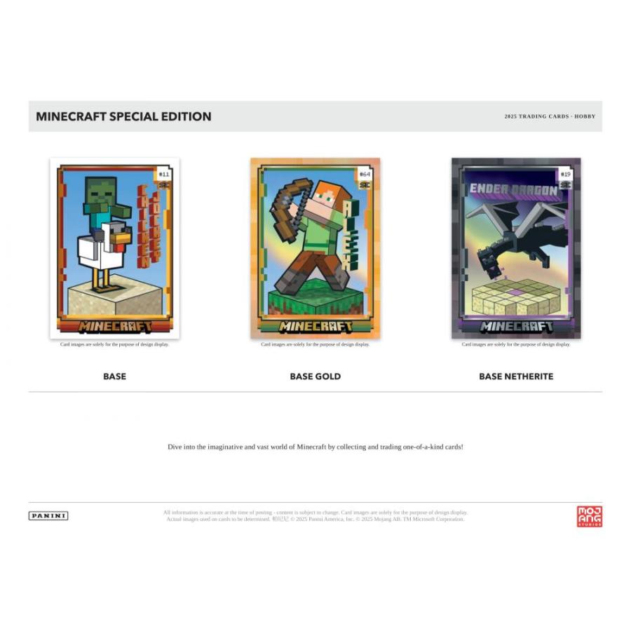 2025 PANINI MINECRAFT SPECIAL EDITION HOBBY | 2025 パニーニ マインクラフト スペシャルエディション ホビー[1ボックス] |  | 02
