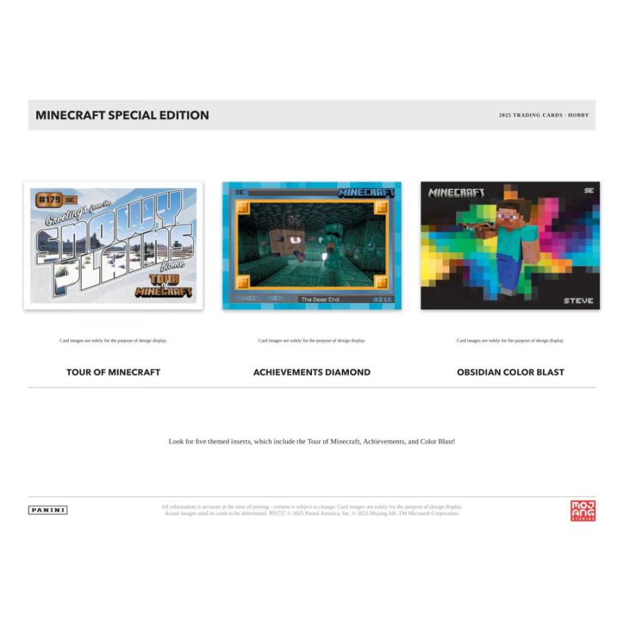 2025 PANINI MINECRAFT SPECIAL EDITION HOBBY[1ボックス] |  | 03
