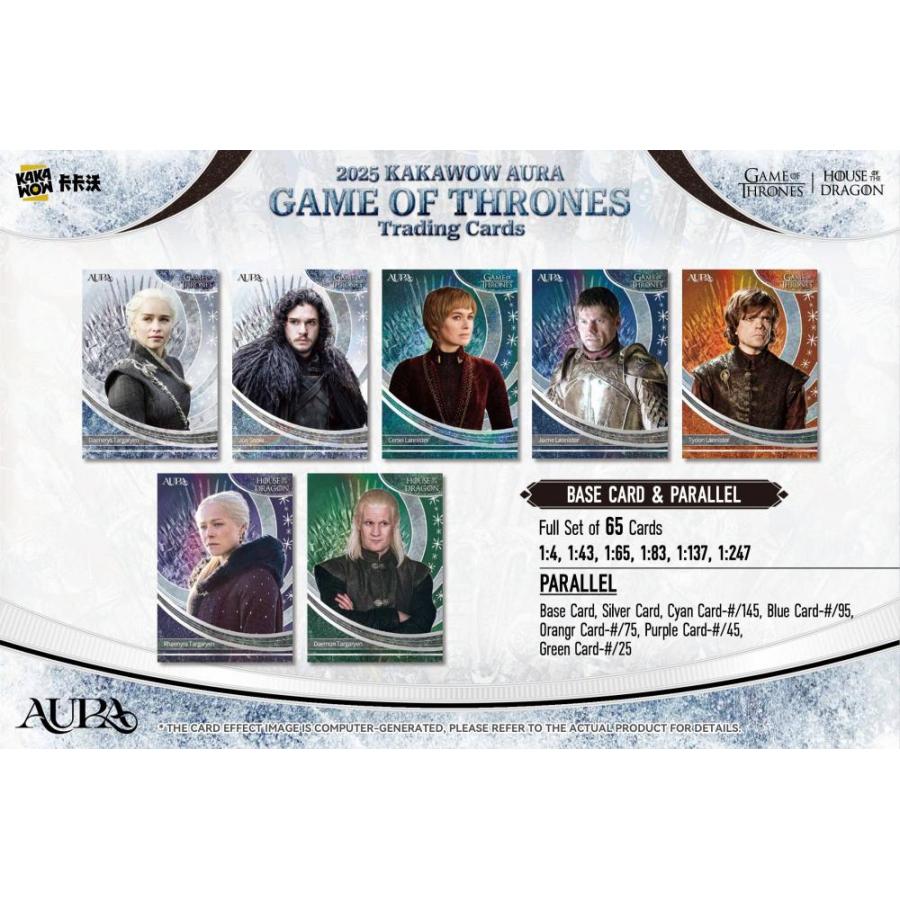 2025 KAKAWOW GAME OF THRONES AURA HOBBY | 2025 ゲーム・オブ・スローンズ オーラ ホビー[1ボックス] |  | 02
