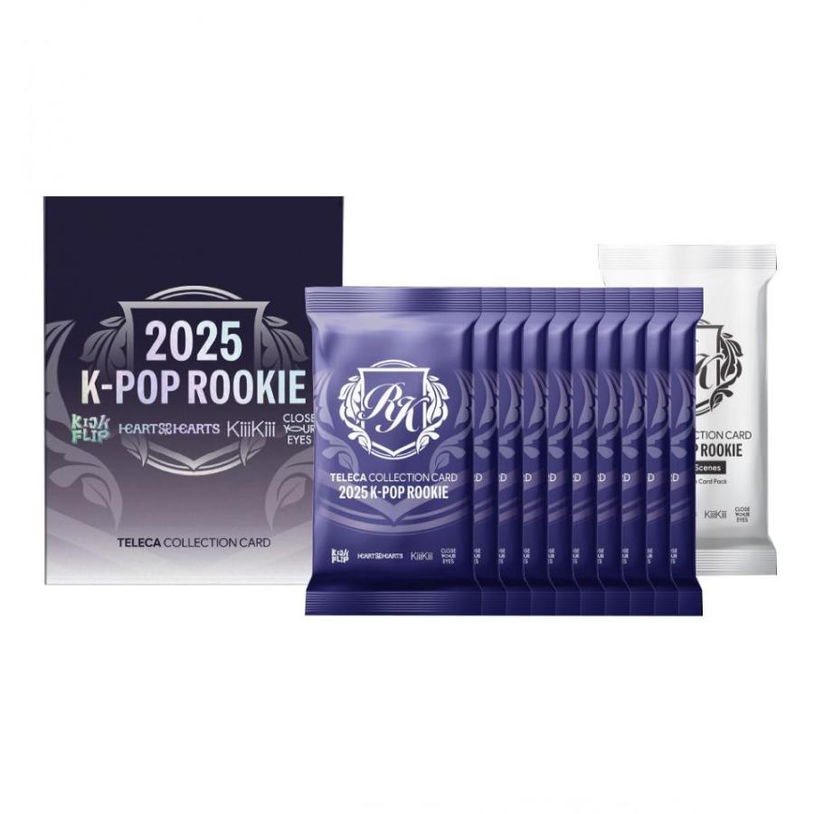 2025 K-POP ROOKIE TELECA COLLECTION CARD[1ボックス] | 