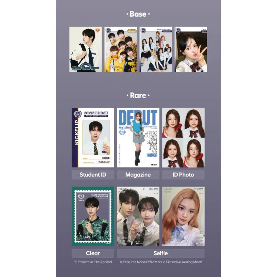 2025 K-POP ROOKIE TELECA COLLECTION CARD[1ボックス] : カード