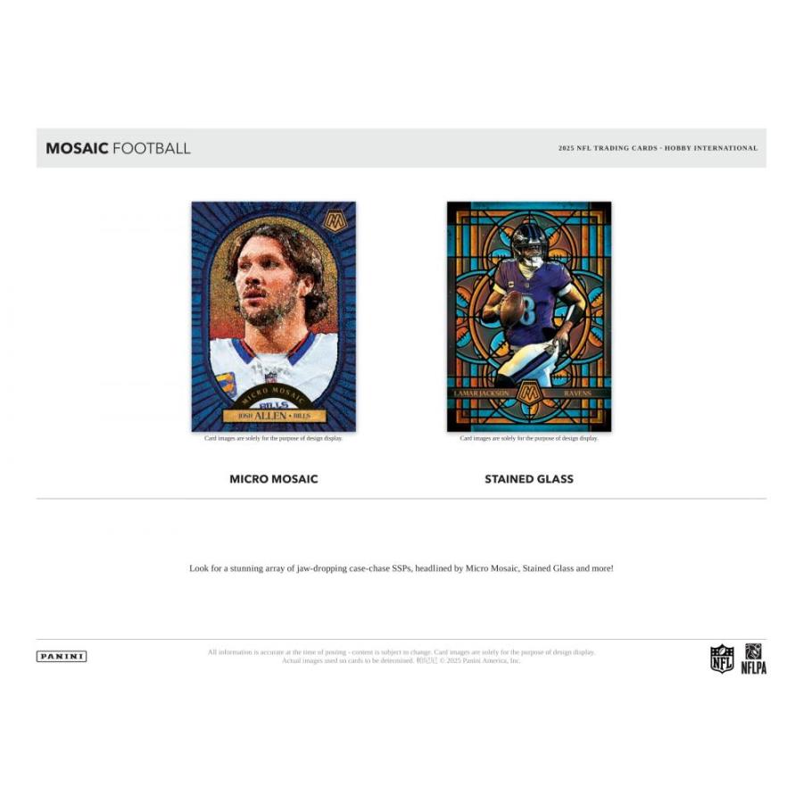 NFL 2025 PANINI MOSAIC HOBBY INTERNATIONAL[1ボックス] |  | 04