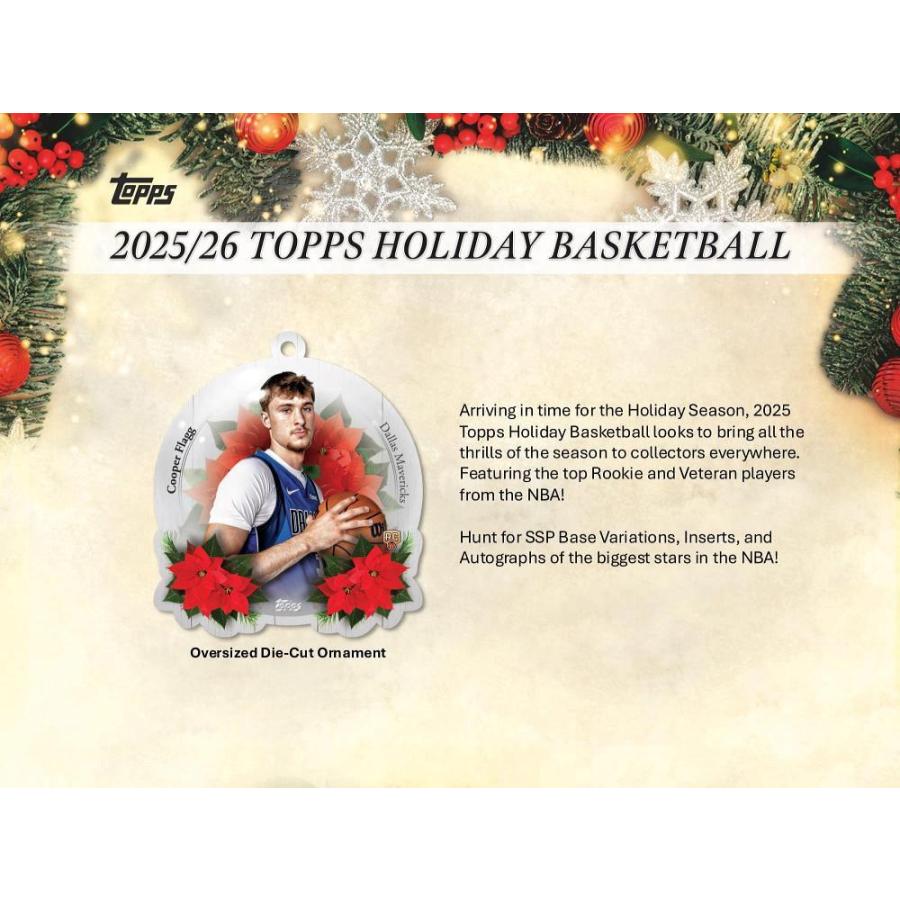 NBA 2025 -26 TOPPS HOLIDAY MEGA BOX[1ボックス] |  | 01