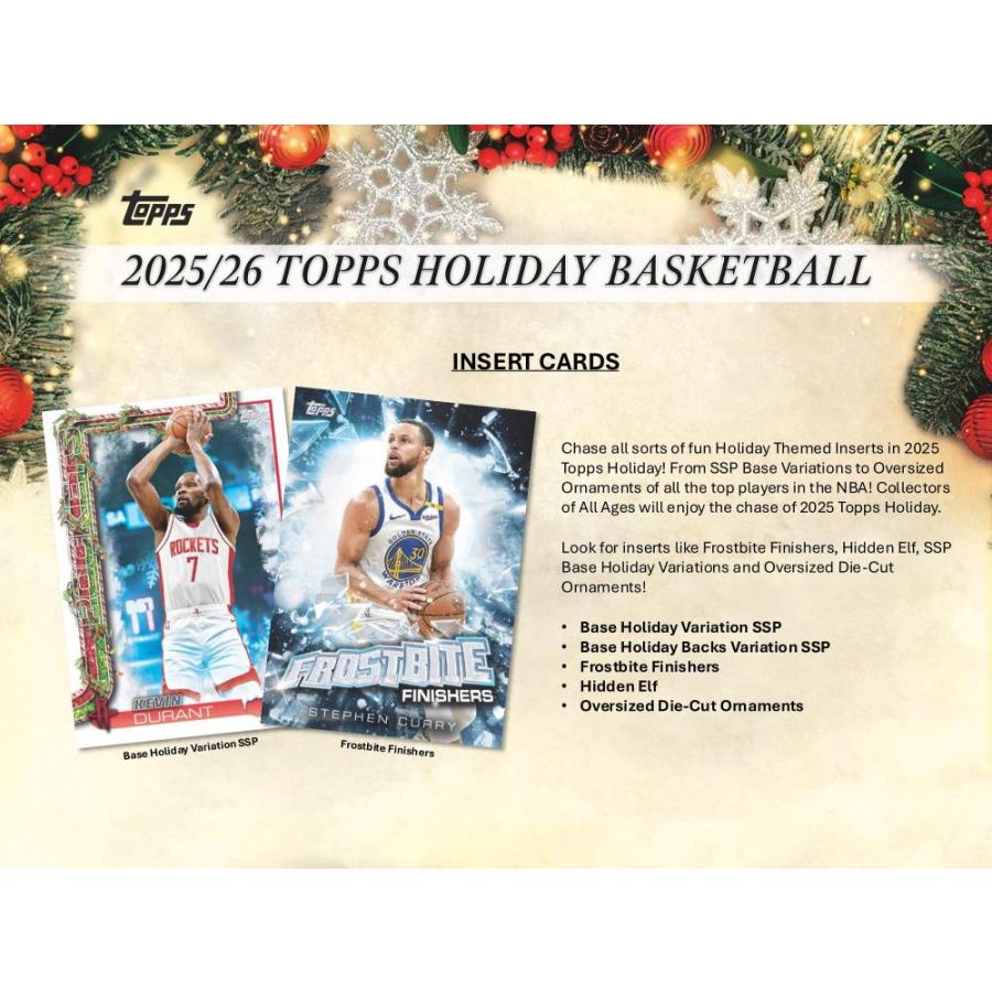 NBA 2025 -26 TOPPS HOLIDAY MEGA BOX[1ボックス] |  | 03