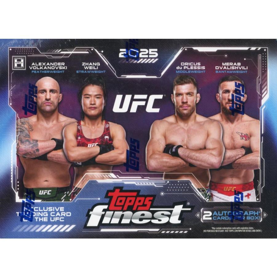 UFC 2025 TOPPS FINEST HOBBY[1ボックス] | 
