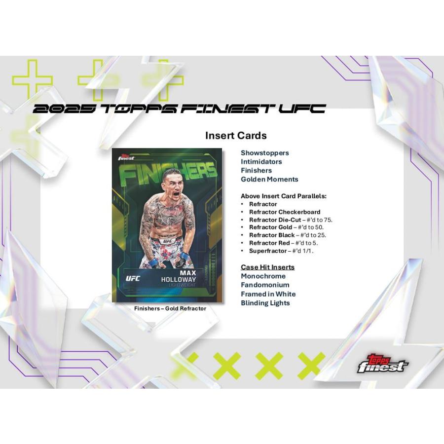 UFC 2025 TOPPS FINEST HOBBY[1ボックス] |  | 03