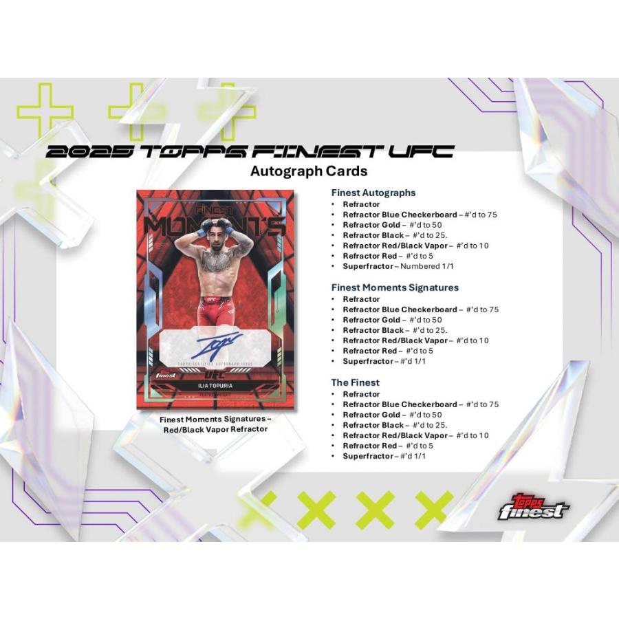UFC 2025 TOPPS FINEST HOBBY[1ボックス] |  | 04