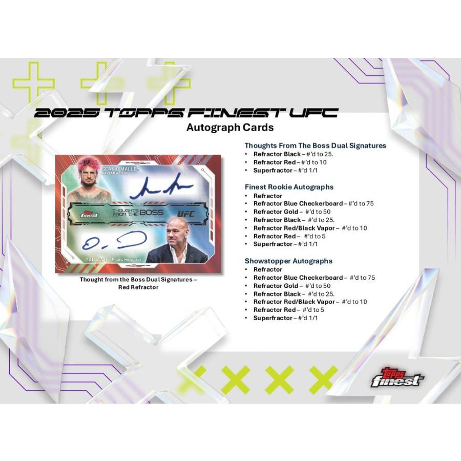 UFC 2025 TOPPS FINEST HOBBY[1ボックス] |  | 05