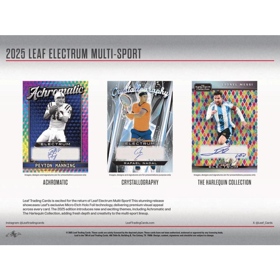 LEAF 2025 ELECTRUM MULTI SPORTS HOBBY[1ボックス] |  | 01
