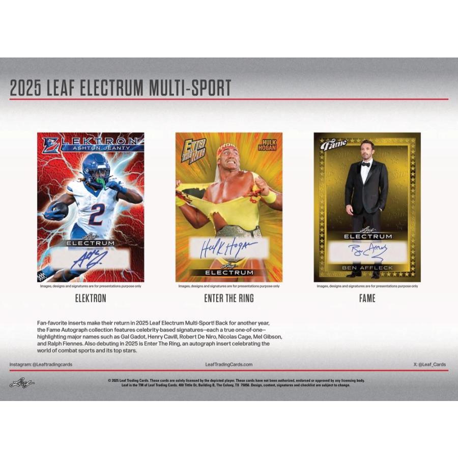 LEAF 2025 ELECTRUM MULTI SPORTS HOBBY[1ボックス] |  | 02