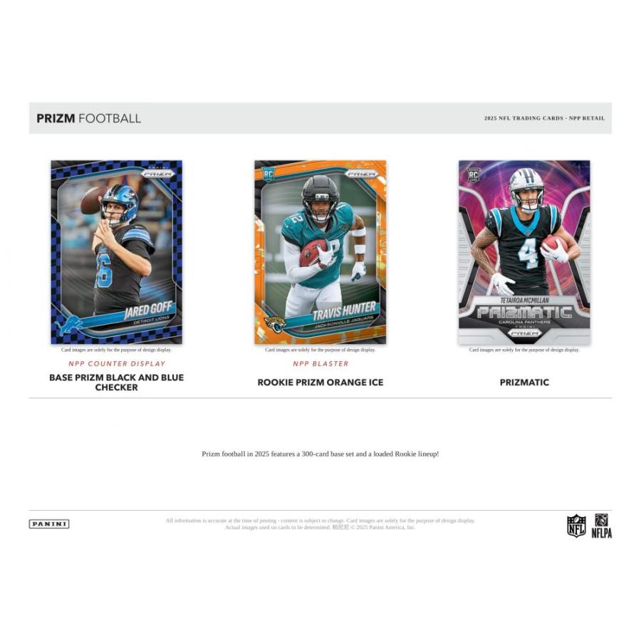 NFL 2025 PANINI PRIZM MEGA BOX[1ボックス] |  | 01