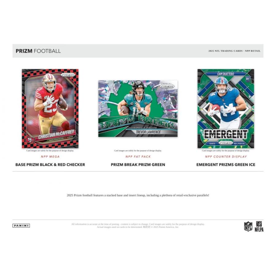 NFL 2025 PANINI PRIZM MEGA BOX[1ボックス] |  | 02