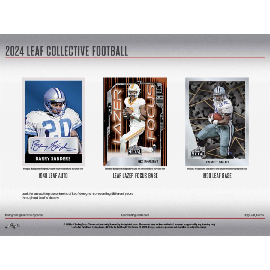 NFL 2024 LEAF COLLECTIVE HOBBY[1ボックス] |  | 02