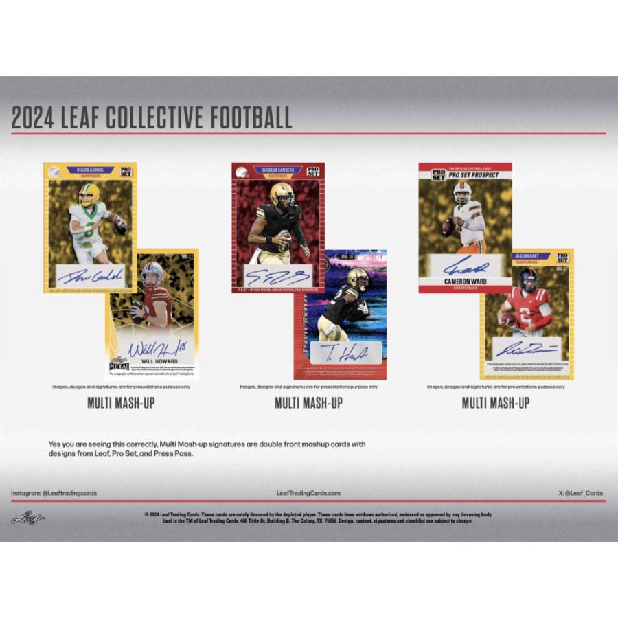 NFL 2024 LEAF COLLECTIVE HOBBY[1ボックス] |  | 04