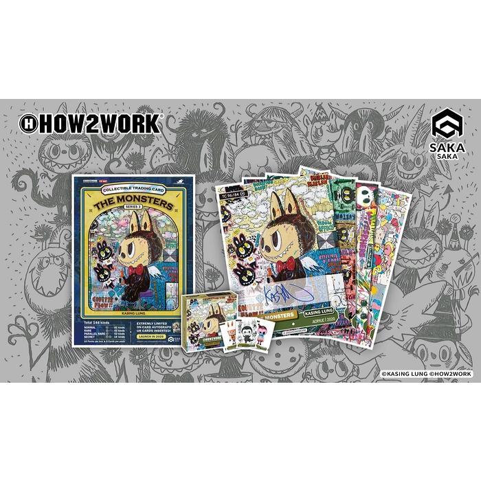 2025 HOW2WORK THE MONSTERS SERIES3 by Kasing Lung LABUBU[1ボックス] | 