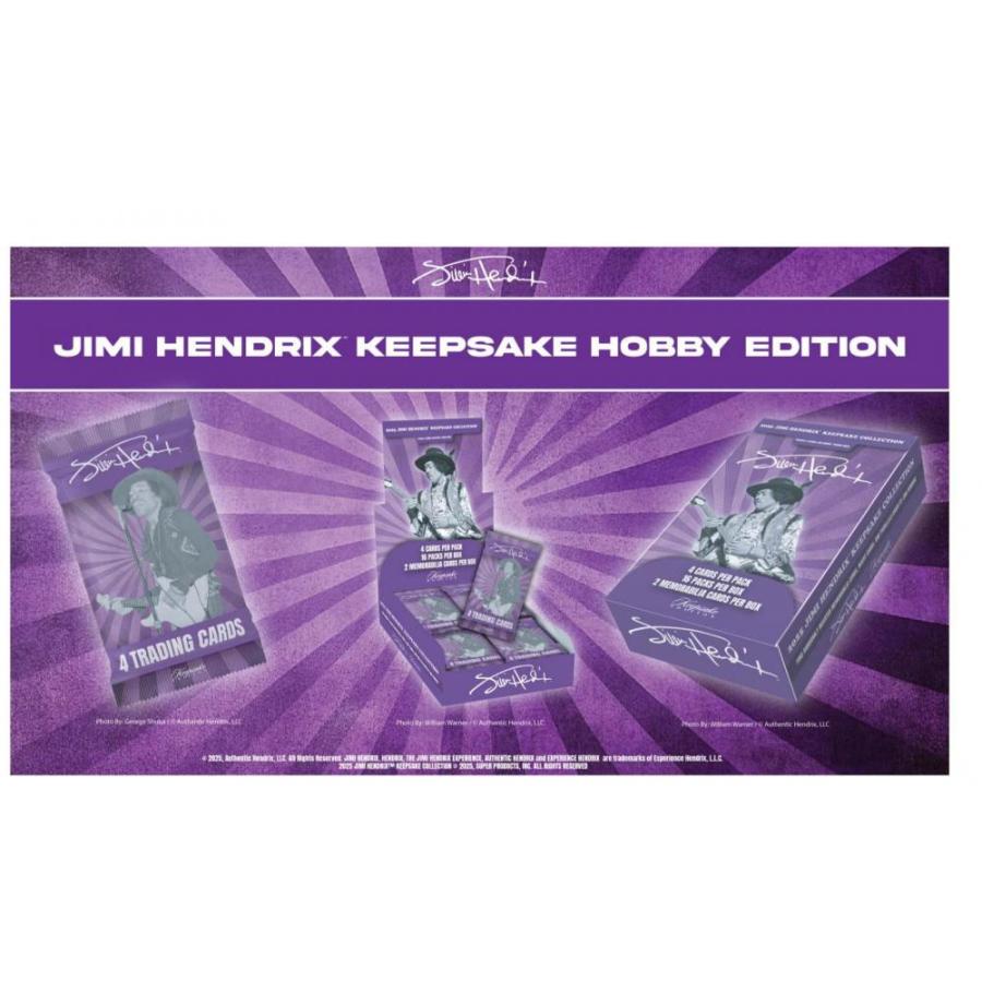 2025 SUPER BREAK JIMI HENDRIX KEEPSAKE PREMIER HOBBY[1ボックス] | 
