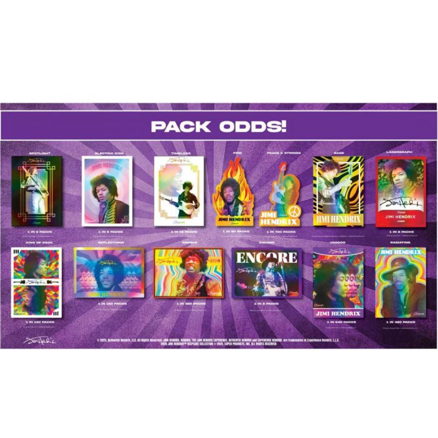 2025 SUPER BREAK JIMI HENDRIX KEEPSAKE PREMIER HOBBY[1ボックス] |  | 02