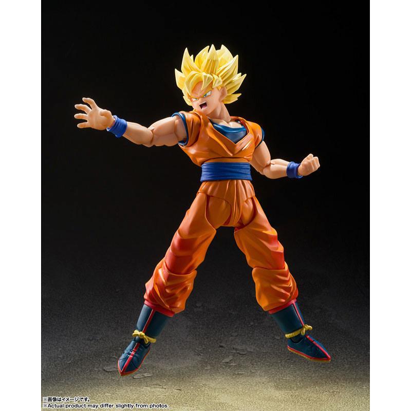 【S.H.Figuarts】超サイヤ人孫悟空(決戦の幕開け)『ドラゴンボールZ』新品 塗装済み可動フィギュア[1個] |  | 01