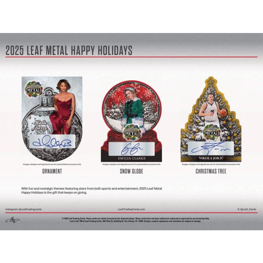 LEAF 2025 METAL HAPPY HOLIDAYS HOBBY[1ボックス] |  | 04