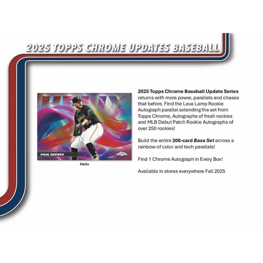 MLB 2025 TOPPS CHROME UPDATES HOBBY[1ボックス] |  | 01