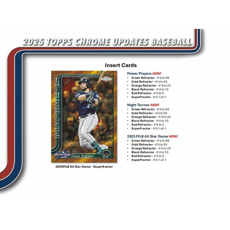 MLB 2025 TOPPS CHROME UPDATES HOBBY[1ボックス] |  | 04