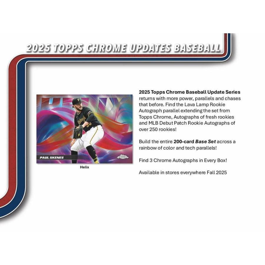 MLB 2025 TOPPS CHROME UPDATES JUMBO[1ボックス] |  | 01